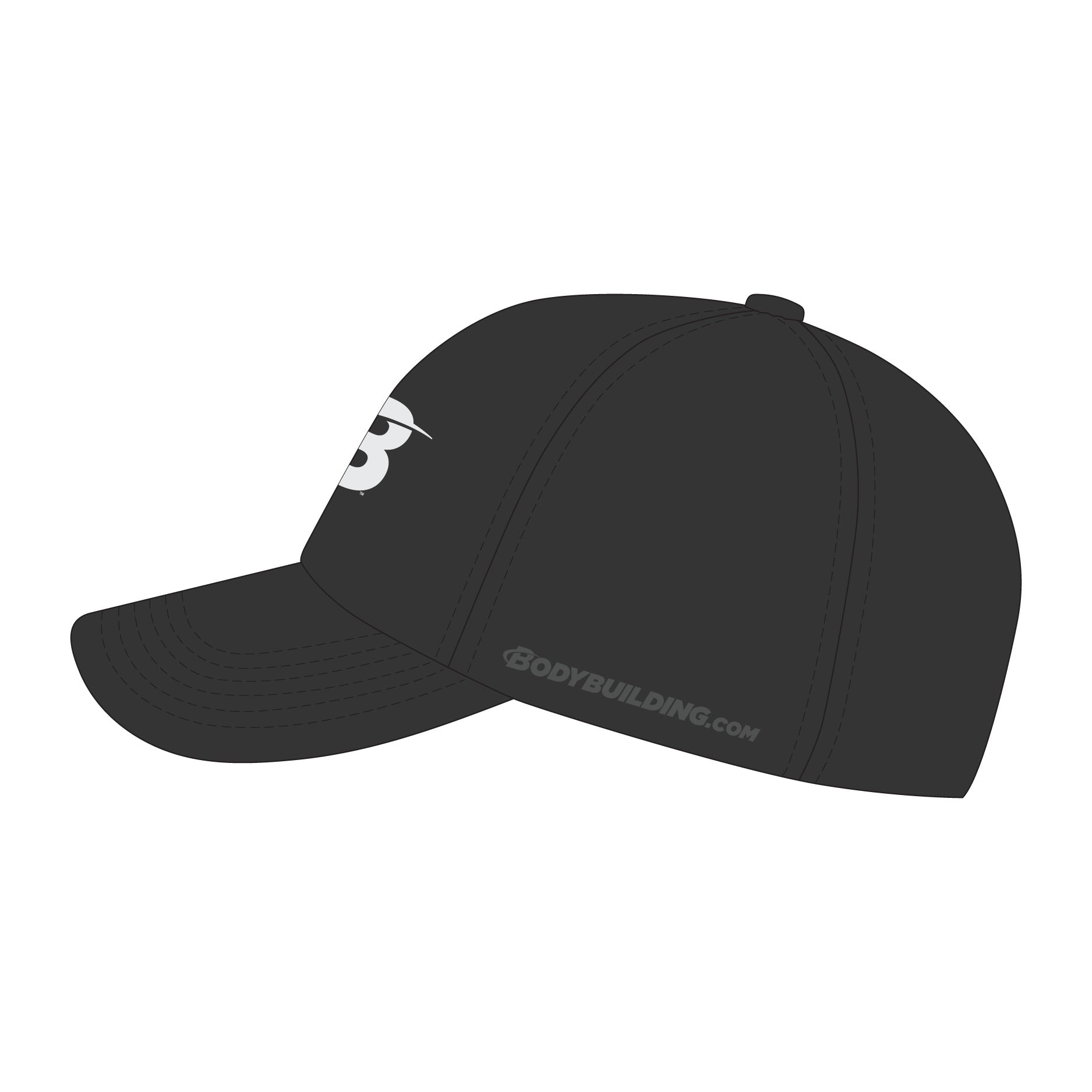 Bodybuilding.com Logo Performance Snapback Hat - Bodybuilding.com