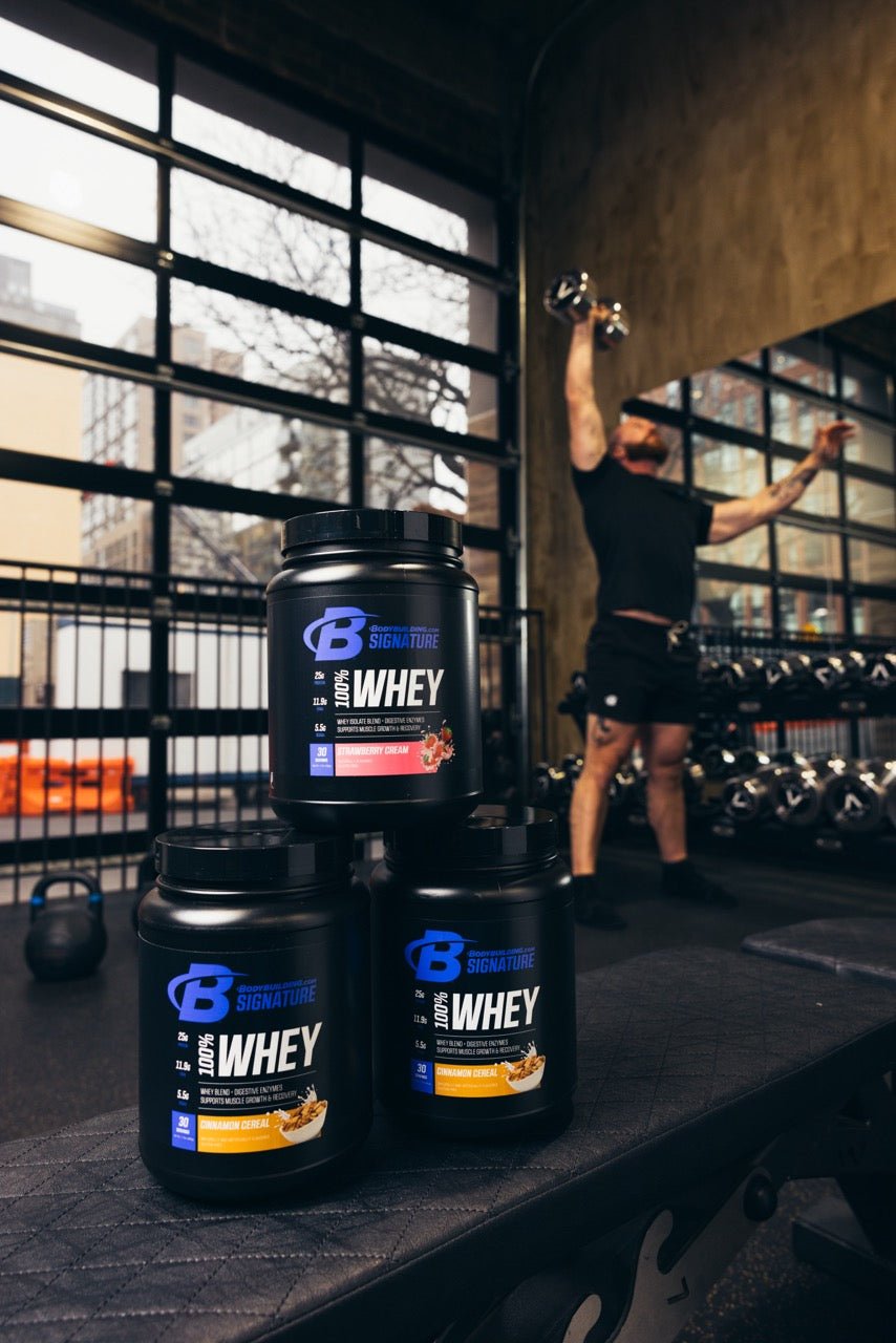 Bodybuilding.com Signature 100% Whey, 30 Servings - Bodybuilding.com