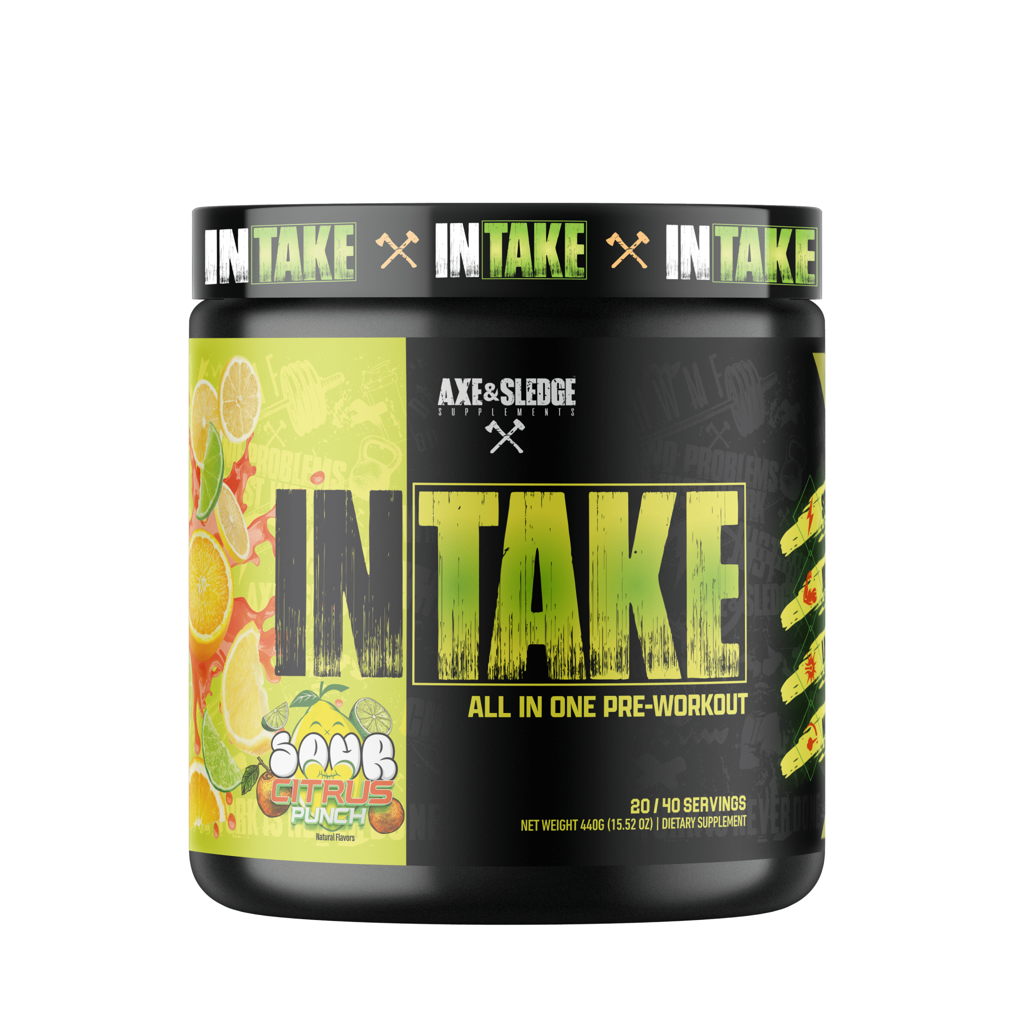 Axe & Sledge Intake All - In - One Pre - Workout - Bodybuilding.com