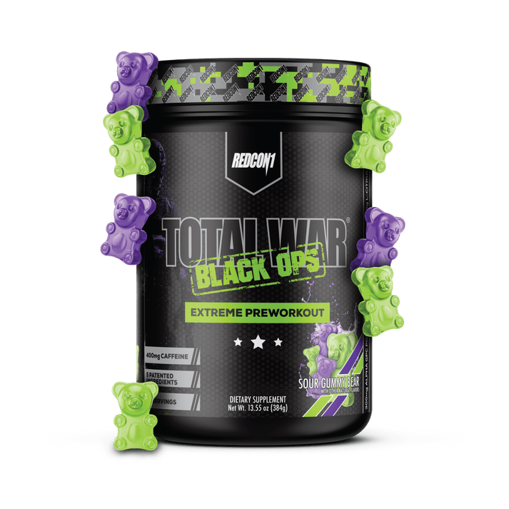 Redcon1 Total War Black OPS Extreme Preworkout - Bodybuilding.com